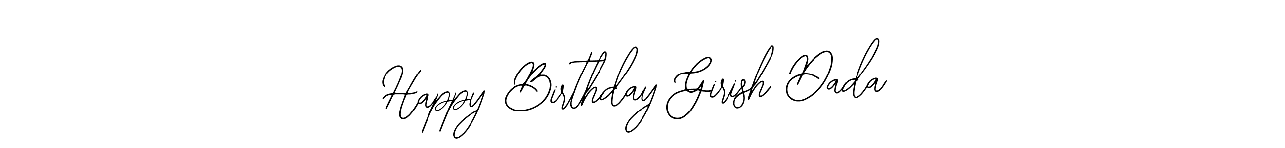 Here are the top 10 professional signature styles for the name Happy Birthday Girish Dada. These are the best autograph styles you can use for your name. Happy Birthday Girish Dada signature style 12 images and pictures png