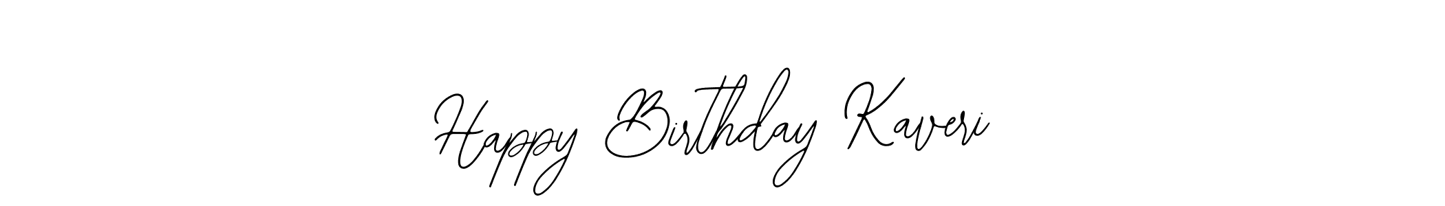 Use a signature maker to create a handwritten signature online. With this signature software, you can design (Bearetta-2O07w) your own signature for name Happy Birthday Kaveri. Happy Birthday Kaveri signature style 12 images and pictures png