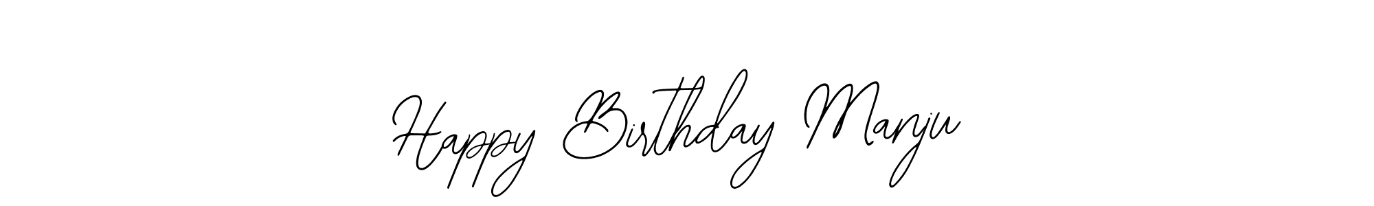 Make a beautiful signature design for name Happy Birthday Manju. With this signature (Bearetta-2O07w) style, you can create a handwritten signature for free. Happy Birthday Manju signature style 12 images and pictures png