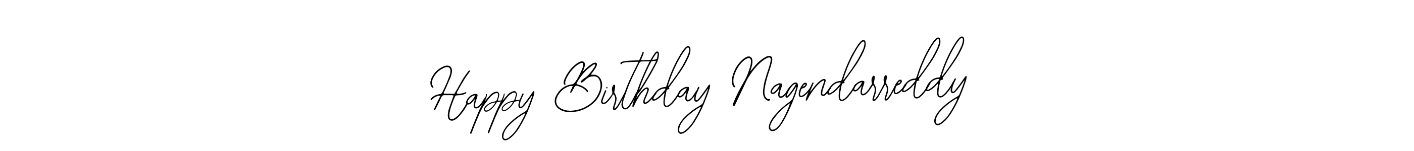Bearetta-2O07w is a professional signature style that is perfect for those who want to add a touch of class to their signature. It is also a great choice for those who want to make their signature more unique. Get Happy Birthday Nagendarreddy name to fancy signature for free. Happy Birthday Nagendarreddy signature style 12 images and pictures png