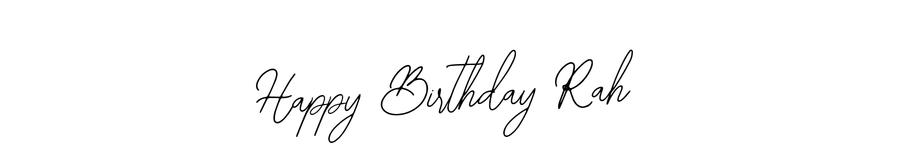 Use a signature maker to create a handwritten signature online. With this signature software, you can design (Bearetta-2O07w) your own signature for name Happy Birthday Rah. Happy Birthday Rah signature style 12 images and pictures png