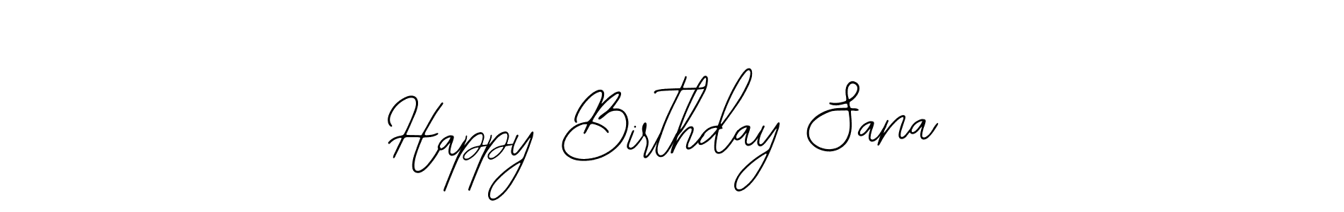 if you are searching for the best signature style for your name Happy Birthday Sana. so please give up your signature search. here we have designed multiple signature styles  using Bearetta-2O07w. Happy Birthday Sana signature style 12 images and pictures png
