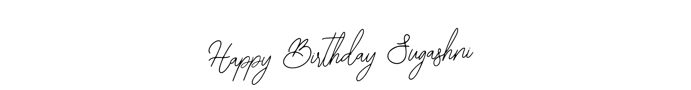 Also we have Happy Birthday Sugashni name is the best signature style. Create professional handwritten signature collection using Bearetta-2O07w autograph style. Happy Birthday Sugashni signature style 12 images and pictures png