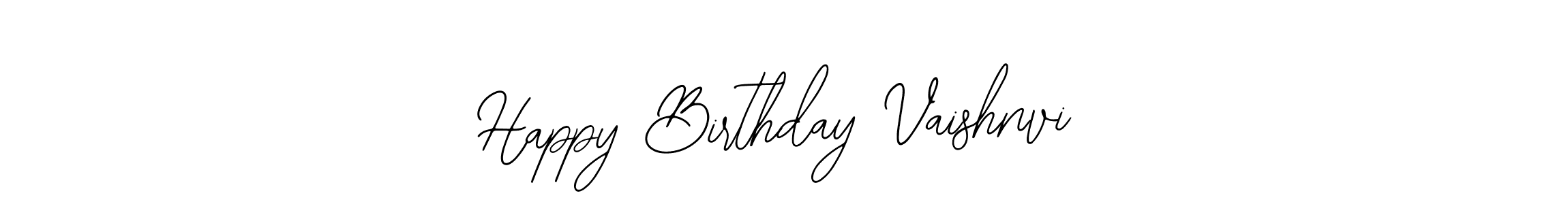 The best way (Bearetta-2O07w) to make a short signature is to pick only two or three words in your name. The name Happy Birthday Vaishnvi include a total of six letters. For converting this name. Happy Birthday Vaishnvi signature style 12 images and pictures png