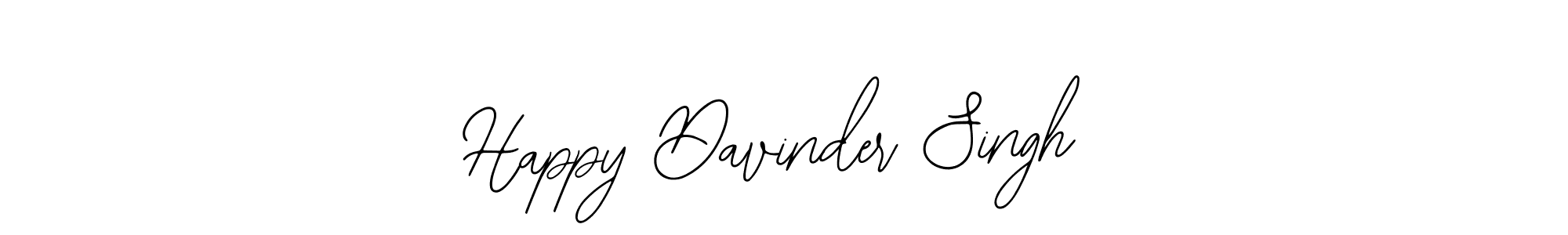 This is the best signature style for the Happy Davinder Singh name. Also you like these signature font (Bearetta-2O07w). Mix name signature. Happy Davinder Singh signature style 12 images and pictures png