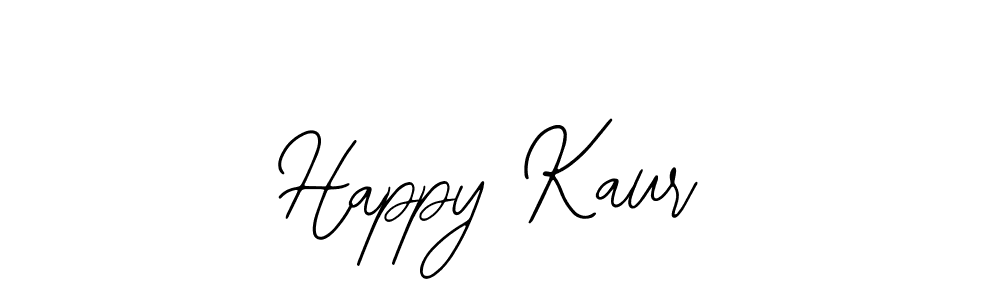 How to make Happy Kaur signature? Bearetta-2O07w is a professional autograph style. Create handwritten signature for Happy Kaur name. Happy Kaur signature style 12 images and pictures png