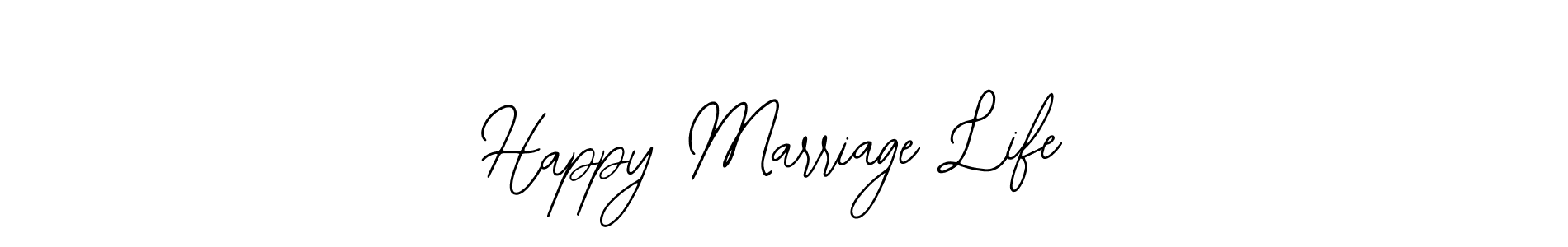 Create a beautiful signature design for name Happy Marriage Life. With this signature (Bearetta-2O07w) fonts, you can make a handwritten signature for free. Happy Marriage Life signature style 12 images and pictures png