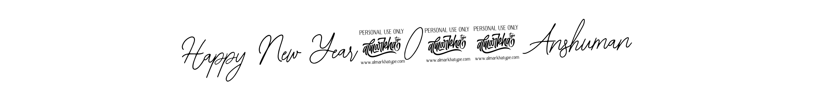 Also we have Happy New Year2024 Anshuman name is the best signature style. Create professional handwritten signature collection using Bearetta-2O07w autograph style. Happy New Year2024 Anshuman signature style 12 images and pictures png