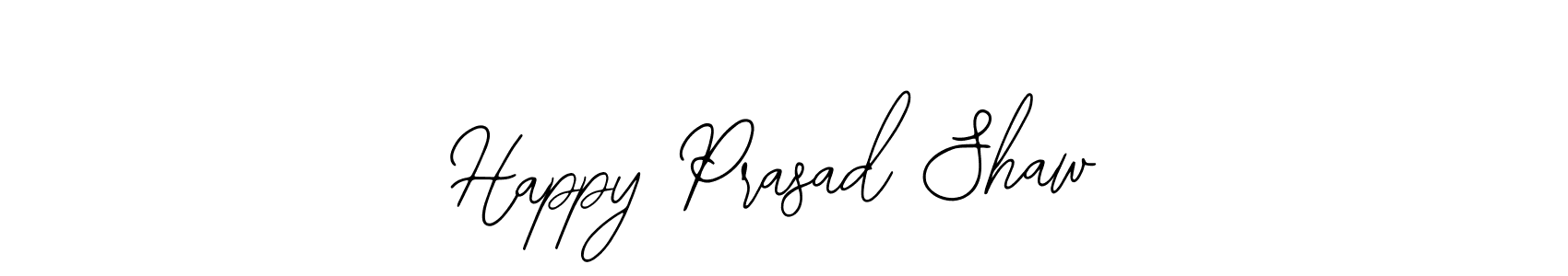 if you are searching for the best signature style for your name Happy Prasad Shaw. so please give up your signature search. here we have designed multiple signature styles  using Bearetta-2O07w. Happy Prasad Shaw signature style 12 images and pictures png