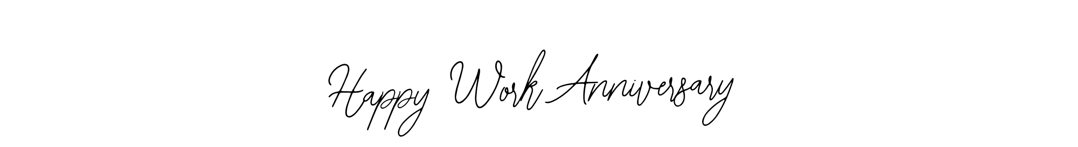 Design your own signature with our free online signature maker. With this signature software, you can create a handwritten (Bearetta-2O07w) signature for name Happy Work Anniversary. Happy Work Anniversary signature style 12 images and pictures png