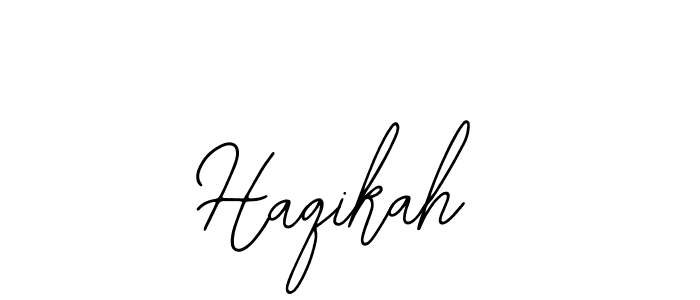 You can use this online signature creator to create a handwritten signature for the name Haqikah. This is the best online autograph maker. Haqikah signature style 12 images and pictures png