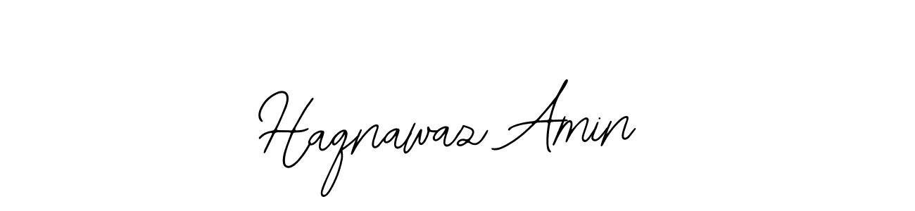 How to Draw Haqnawaz Amin signature style? Bearetta-2O07w is a latest design signature styles for name Haqnawaz Amin. Haqnawaz Amin signature style 12 images and pictures png