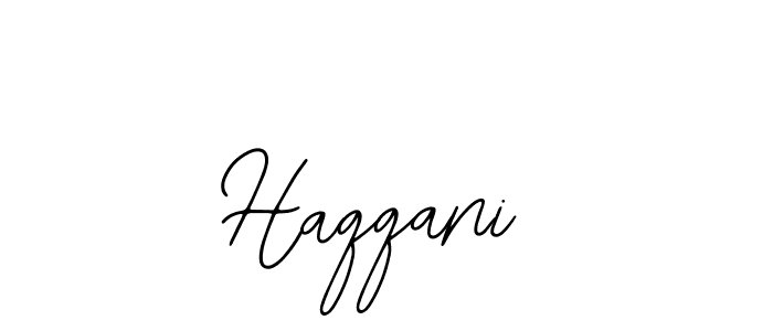 How to make Haqqani signature? Bearetta-2O07w is a professional autograph style. Create handwritten signature for Haqqani name. Haqqani signature style 12 images and pictures png