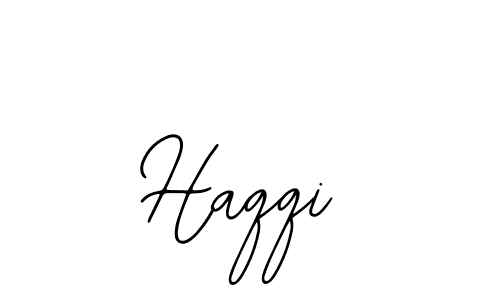 You should practise on your own different ways (Bearetta-2O07w) to write your name (Haqqi) in signature. don't let someone else do it for you. Haqqi signature style 12 images and pictures png