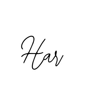 How to make Har signature? Bearetta-2O07w is a professional autograph style. Create handwritten signature for Har name. Har signature style 12 images and pictures png