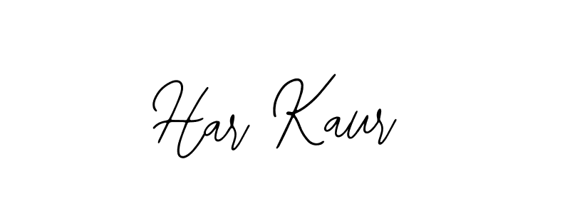 How to make Har Kaur signature? Bearetta-2O07w is a professional autograph style. Create handwritten signature for Har Kaur name. Har Kaur signature style 12 images and pictures png