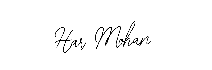 Design your own signature with our free online signature maker. With this signature software, you can create a handwritten (Bearetta-2O07w) signature for name Har Mohan. Har Mohan signature style 12 images and pictures png