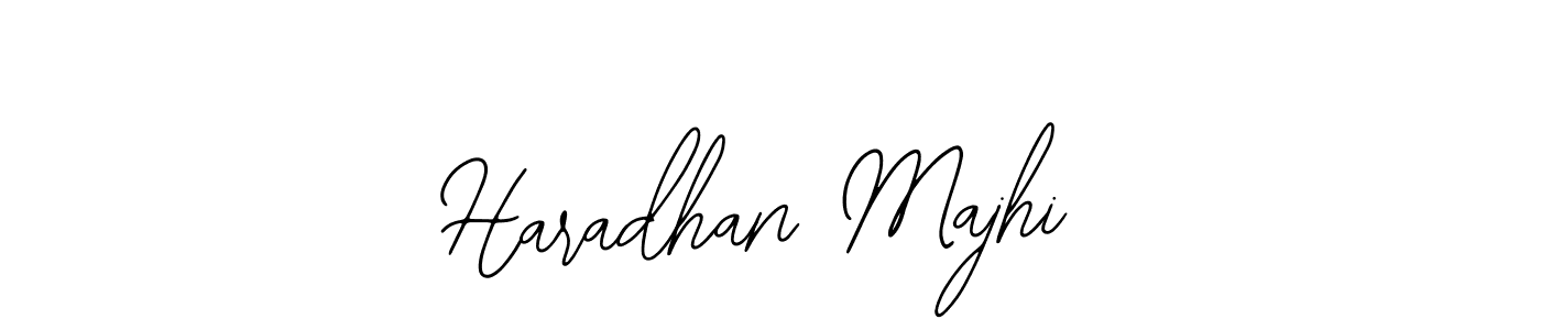 Use a signature maker to create a handwritten signature online. With this signature software, you can design (Bearetta-2O07w) your own signature for name Haradhan Majhi. Haradhan Majhi signature style 12 images and pictures png