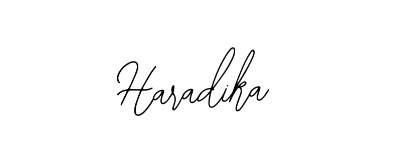 Design your own signature with our free online signature maker. With this signature software, you can create a handwritten (Bearetta-2O07w) signature for name Haradika. Haradika signature style 12 images and pictures png