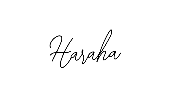 Similarly Bearetta-2O07w is the best handwritten signature design. Signature creator online .You can use it as an online autograph creator for name Haraha. Haraha signature style 12 images and pictures png