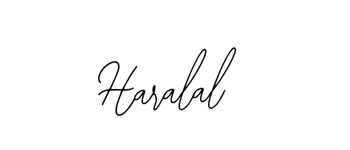 You should practise on your own different ways (Bearetta-2O07w) to write your name (Haralal) in signature. don't let someone else do it for you. Haralal signature style 12 images and pictures png