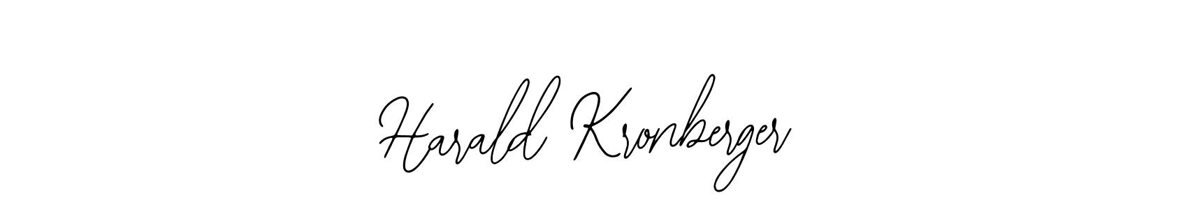 How to make Harald Kronberger signature? Bearetta-2O07w is a professional autograph style. Create handwritten signature for Harald Kronberger name. Harald Kronberger signature style 12 images and pictures png