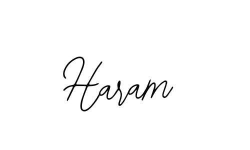 Use a signature maker to create a handwritten signature online. With this signature software, you can design (Bearetta-2O07w) your own signature for name Haram. Haram signature style 12 images and pictures png