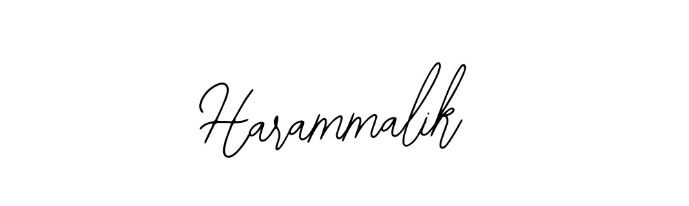 Harammalik stylish signature style. Best Handwritten Sign (Bearetta-2O07w) for my name. Handwritten Signature Collection Ideas for my name Harammalik. Harammalik signature style 12 images and pictures png