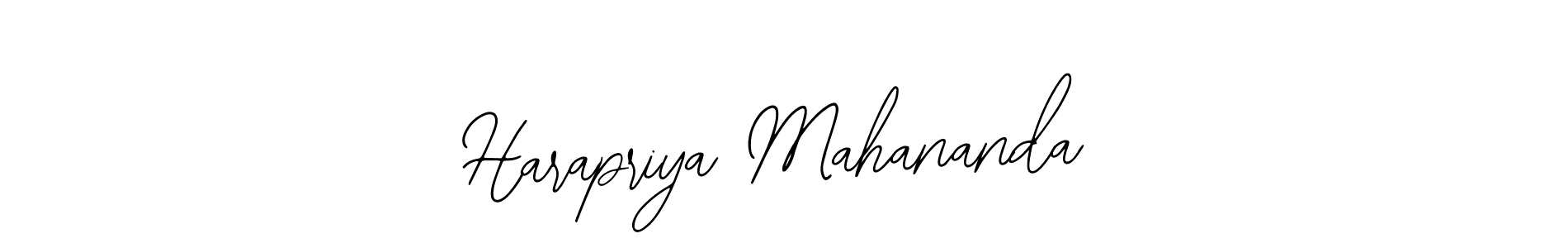 Similarly Bearetta-2O07w is the best handwritten signature design. Signature creator online .You can use it as an online autograph creator for name Harapriya Mahananda. Harapriya Mahananda signature style 12 images and pictures png