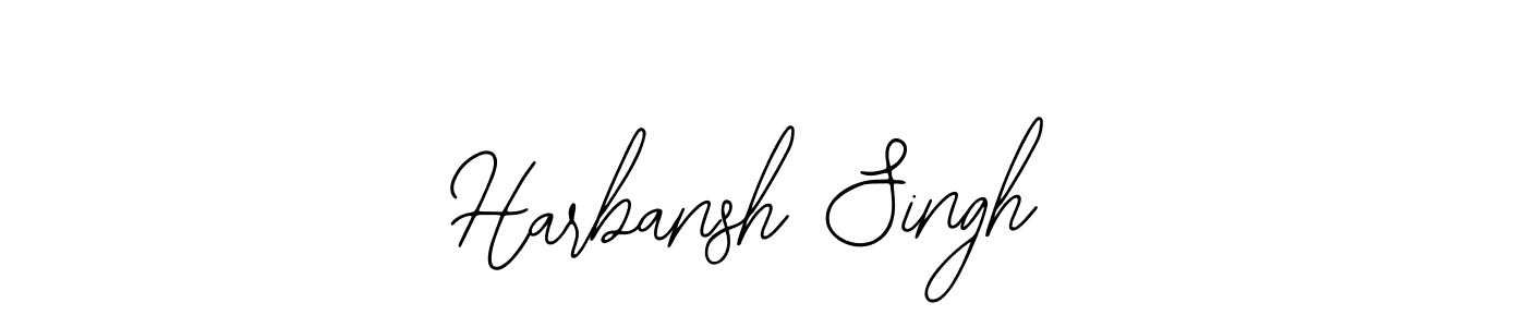 Also You can easily find your signature by using the search form. We will create Harbansh Singh name handwritten signature images for you free of cost using Bearetta-2O07w sign style. Harbansh Singh signature style 12 images and pictures png