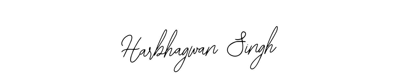 Bearetta-2O07w is a professional signature style that is perfect for those who want to add a touch of class to their signature. It is also a great choice for those who want to make their signature more unique. Get Harbhagwan Singh name to fancy signature for free. Harbhagwan Singh signature style 12 images and pictures png