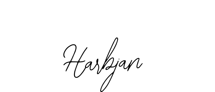 How to make Harbjan signature? Bearetta-2O07w is a professional autograph style. Create handwritten signature for Harbjan name. Harbjan signature style 12 images and pictures png