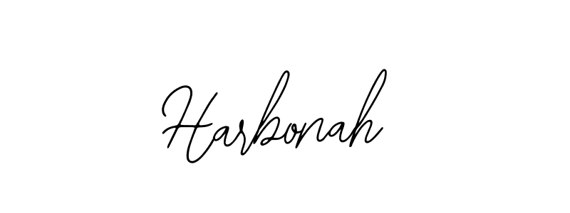 Make a beautiful signature design for name Harbonah. Use this online signature maker to create a handwritten signature for free. Harbonah signature style 12 images and pictures png