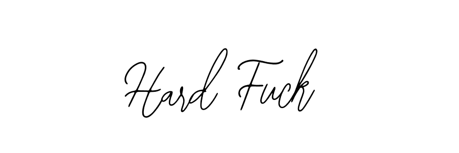 Hard Fuck stylish signature style. Best Handwritten Sign (Bearetta-2O07w) for my name. Handwritten Signature Collection Ideas for my name Hard Fuck. Hard Fuck signature style 12 images and pictures png