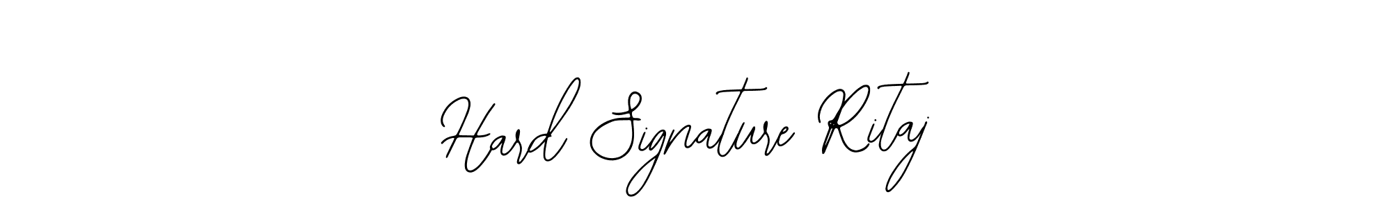 Bearetta-2O07w is a professional signature style that is perfect for those who want to add a touch of class to their signature. It is also a great choice for those who want to make their signature more unique. Get Hard Signature Ritaj name to fancy signature for free. Hard Signature Ritaj signature style 12 images and pictures png