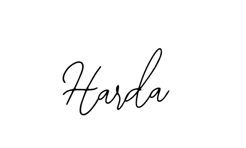 Harda stylish signature style. Best Handwritten Sign (Bearetta-2O07w) for my name. Handwritten Signature Collection Ideas for my name Harda. Harda signature style 12 images and pictures png
