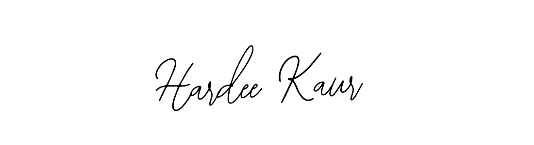 How to make Hardee Kaur signature? Bearetta-2O07w is a professional autograph style. Create handwritten signature for Hardee Kaur name. Hardee Kaur signature style 12 images and pictures png