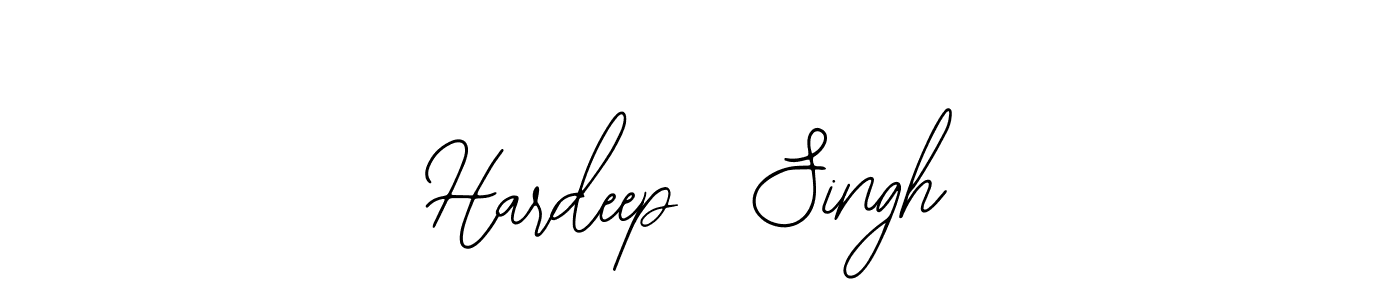 Use a signature maker to create a handwritten signature online. With this signature software, you can design (Bearetta-2O07w) your own signature for name Hardeep  Singh. Hardeep  Singh signature style 12 images and pictures png