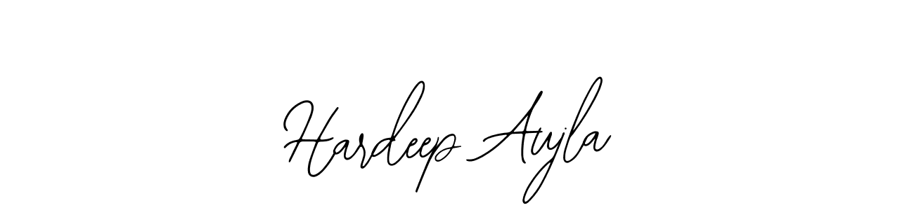 The best way (Bearetta-2O07w) to make a short signature is to pick only two or three words in your name. The name Hardeep Aujla include a total of six letters. For converting this name. Hardeep Aujla signature style 12 images and pictures png