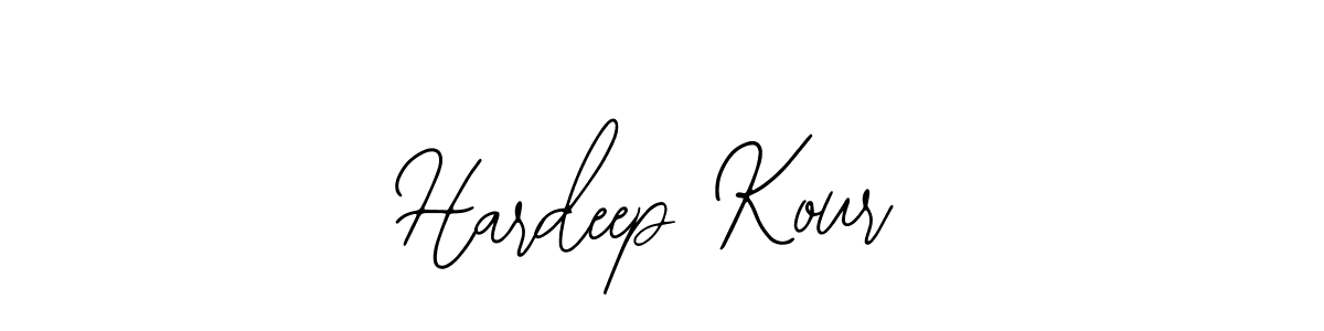 Hardeep Kour stylish signature style. Best Handwritten Sign (Bearetta-2O07w) for my name. Handwritten Signature Collection Ideas for my name Hardeep Kour. Hardeep Kour signature style 12 images and pictures png