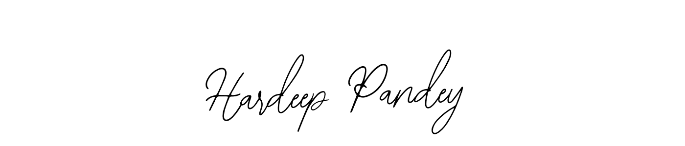 You should practise on your own different ways (Bearetta-2O07w) to write your name (Hardeep Pandey) in signature. don't let someone else do it for you. Hardeep Pandey signature style 12 images and pictures png
