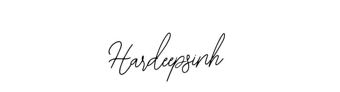 How to make Hardeepsinh signature? Bearetta-2O07w is a professional autograph style. Create handwritten signature for Hardeepsinh name. Hardeepsinh signature style 12 images and pictures png