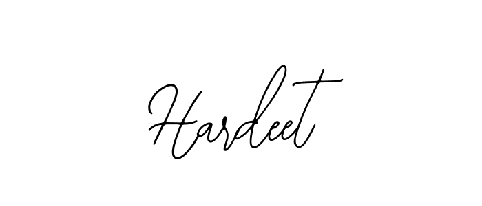 Bearetta-2O07w is a professional signature style that is perfect for those who want to add a touch of class to their signature. It is also a great choice for those who want to make their signature more unique. Get Hardeet name to fancy signature for free. Hardeet signature style 12 images and pictures png