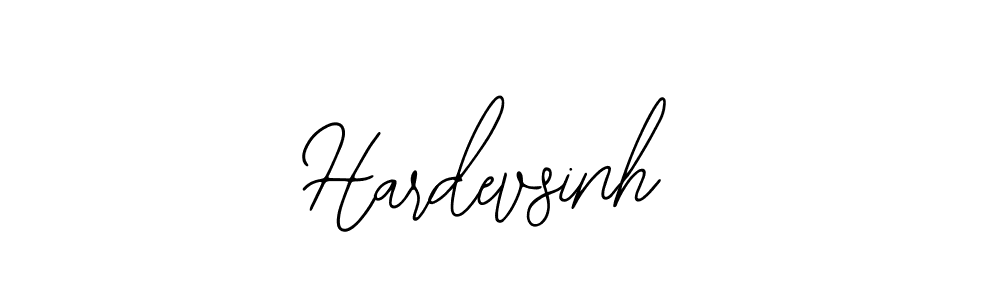 Design your own signature with our free online signature maker. With this signature software, you can create a handwritten (Bearetta-2O07w) signature for name Hardevsinh. Hardevsinh signature style 12 images and pictures png