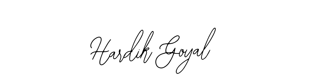 This is the best signature style for the Hardik Goyal name. Also you like these signature font (Bearetta-2O07w). Mix name signature. Hardik Goyal signature style 12 images and pictures png