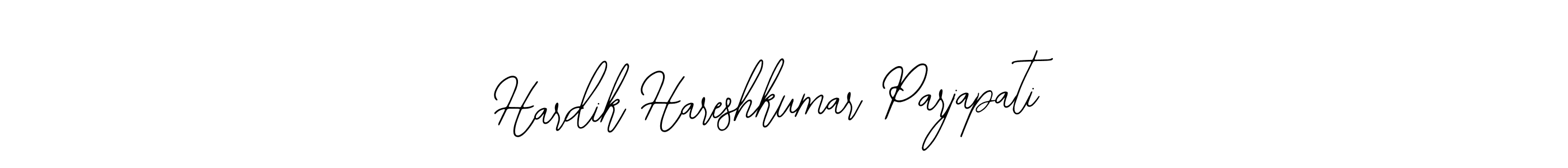 Design your own signature with our free online signature maker. With this signature software, you can create a handwritten (Bearetta-2O07w) signature for name Hardik Hareshkumar Parjapati. Hardik Hareshkumar Parjapati signature style 12 images and pictures png