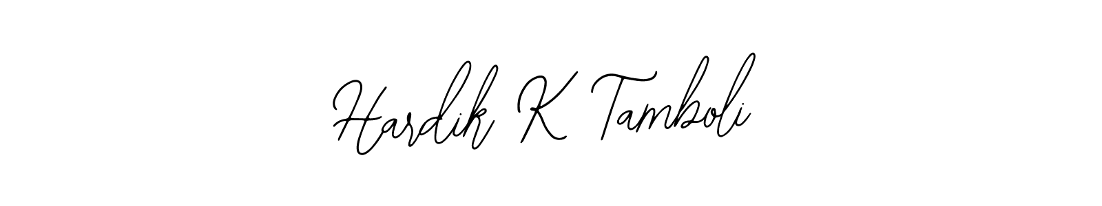 Check out images of Autograph of Hardik K Tamboli name. Actor Hardik K Tamboli Signature Style. Bearetta-2O07w is a professional sign style online. Hardik K Tamboli signature style 12 images and pictures png