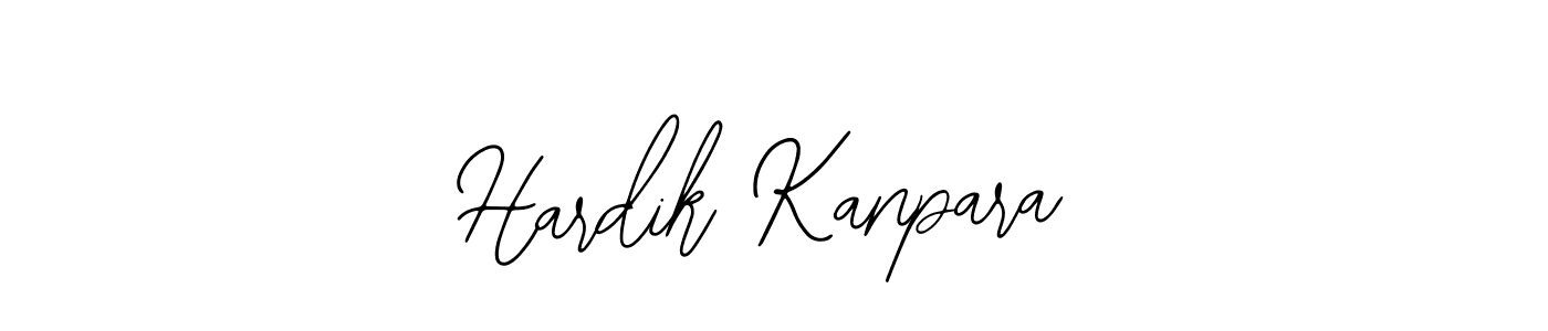 Also we have Hardik Kanpara name is the best signature style. Create professional handwritten signature collection using Bearetta-2O07w autograph style. Hardik Kanpara signature style 12 images and pictures png