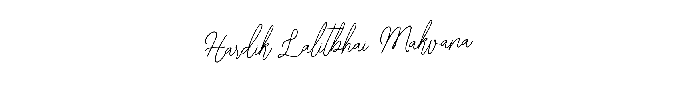 Design your own signature with our free online signature maker. With this signature software, you can create a handwritten (Bearetta-2O07w) signature for name Hardik Lalitbhai Makvana. Hardik Lalitbhai Makvana signature style 12 images and pictures png