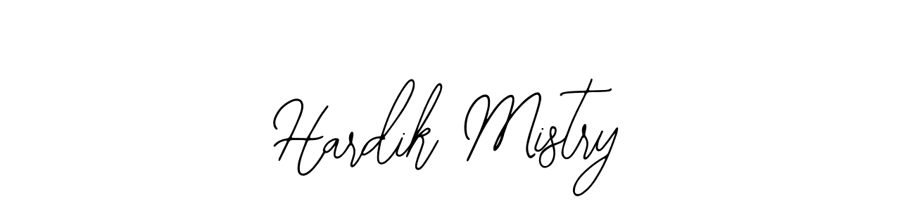 How to make Hardik Mistry name signature. Use Bearetta-2O07w style for creating short signs online. This is the latest handwritten sign. Hardik Mistry signature style 12 images and pictures png